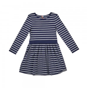 Kid’s yarn dye stripe dress