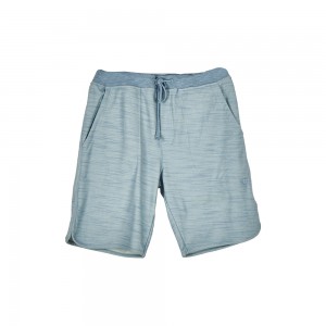 Men’s heather grey effect shorts